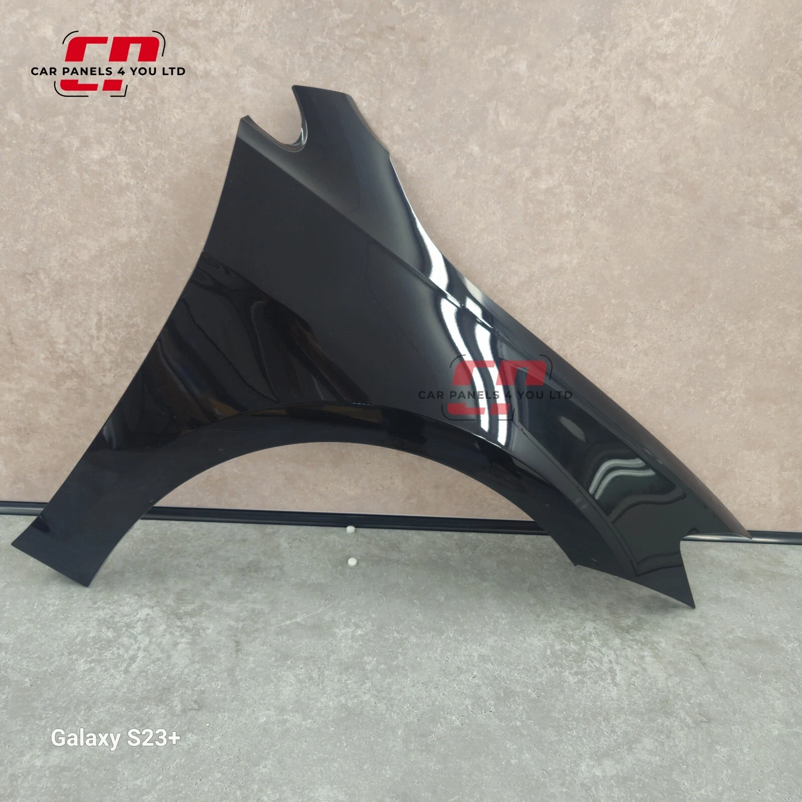 VW Golf MK7.5 2017–2020 – Right Front Wing – Deep Black LC9X